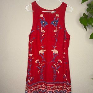 Anthropologie Akemi+Kin •  Embroidered Shift Dress